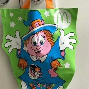 Vintage McDonalds Halloween Happy Meal bag
